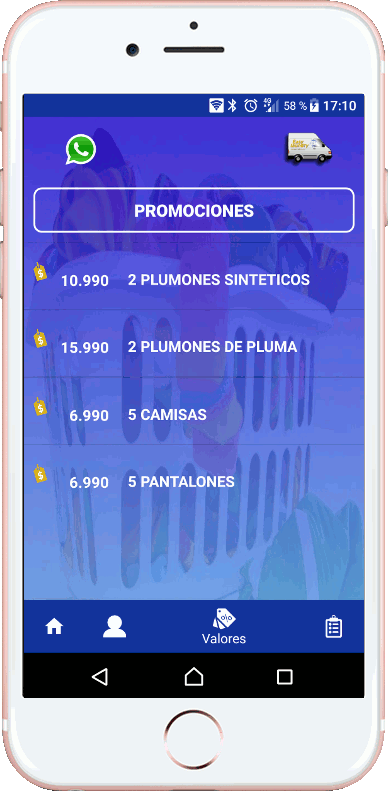 Servicio de Lavandería imagen 3 de la App